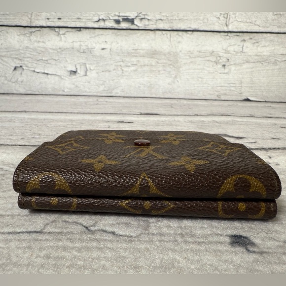 Louis Vuitton Portefeiulle Elise Trifold Wallet Monogram Canvas Leather - Picture 5 of 14